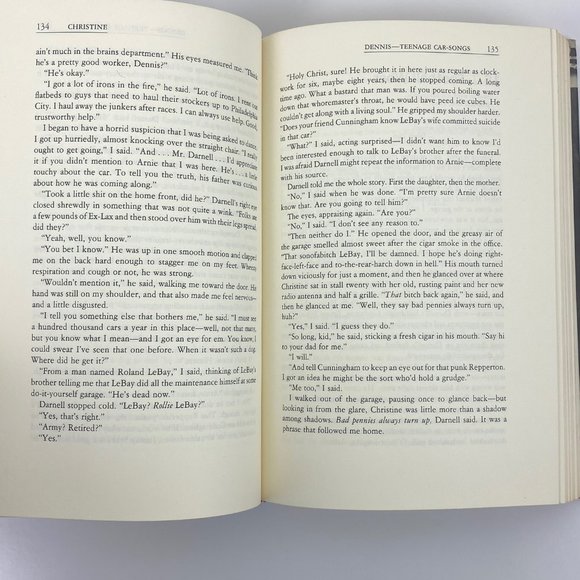 Christine by Stephen King 1983 Hardcover Book - Picture 12 of 12